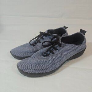 Arcopedico Comfort Knit Shoes Women Size EU 42, US 10.5-11 Blue Lace Up Casual